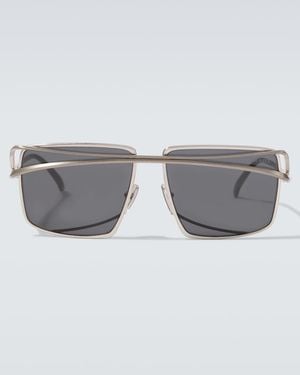 Prada Eckige Sonnenbrille - Grau