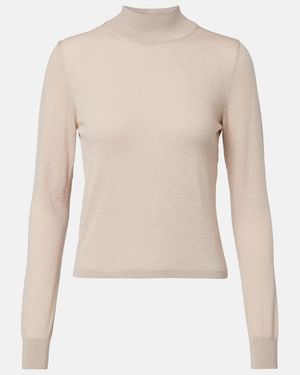 Eleventy Pullover Aus Einem Wollgemisch - Natur