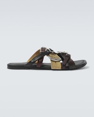 Acne Studios Leather Sandals - Multicolor