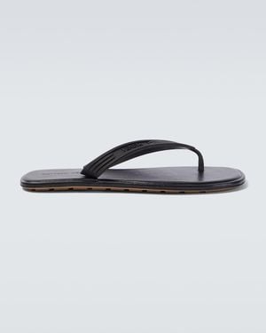 Bottega Veneta Tongs Sampieri - Bleu