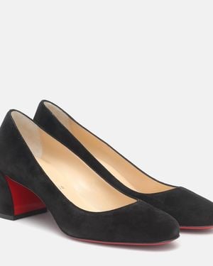 Christian Louboutin Miss Sab 55 Veau Velours - Black