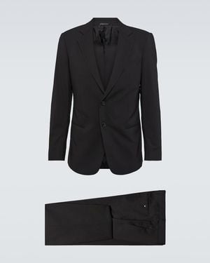 Giorgio Armani Wool Suit - Black