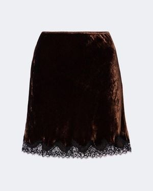 RIXO London Minigonna Kornelia - Nero