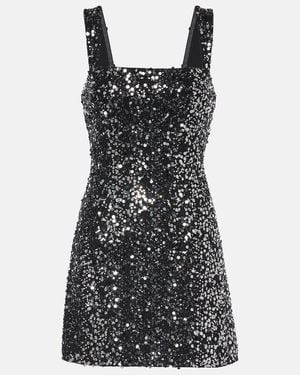 Jonathan Simkhai Benson Sequined Minidress - Black