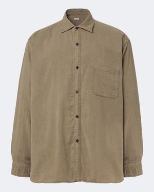 A.PRESSE Cotton Shirt - Green