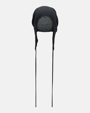 The Row Shiran Knitted Cashmere Hat - Black