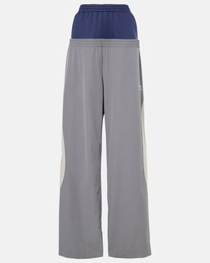 Balenciaga Cut-Up Track Trousers - Grey