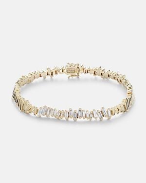 Suzanne Kalan Armband Aus 18Kt Gelbgold Mit Diamanten - Mettallic