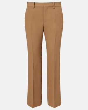 TOTEME Flared Trousers - Natural