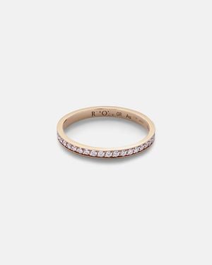 Repossi Anillo Berbere Xs De Oro Rosa De 18 Ct Con Diamantes - Neutro