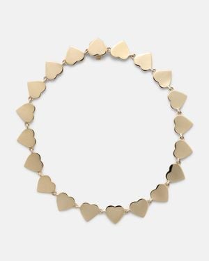 Sydney Evan Armband Pure Heart Eternity Aus 14Kt Gelbgold - Mettallic