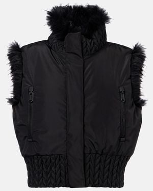 Goldbergh Dahlia Reversible Vest - Black