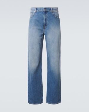 Calvin Klein Faded Straight Jeans - Blue