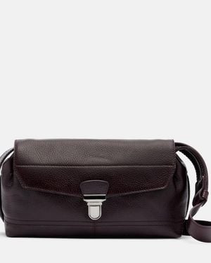Lemaire Schultertasche Gear Small Aus Leder - Schwarz