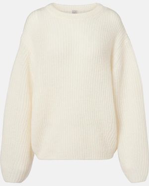 TOTEME Mohair-Blend Jumper - White