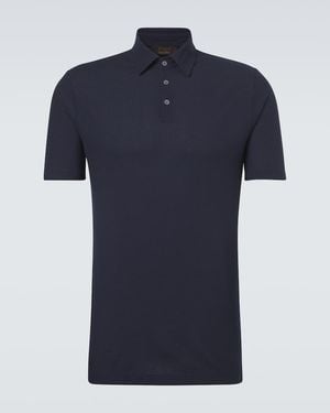 Slowear Cotton Polo Shirt - Blue