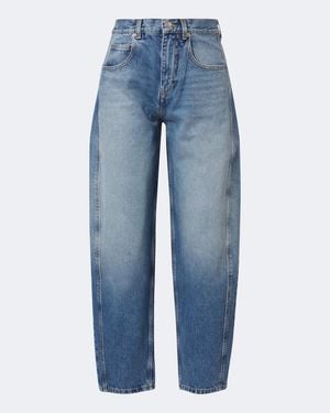 Isabel Marant Oriane Barrel-Leg Jeans - Blue