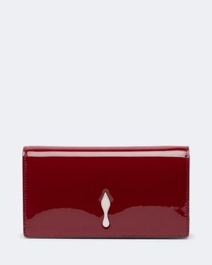 Christian Louboutin Clutch Bettina Aus Lackleder - Rot