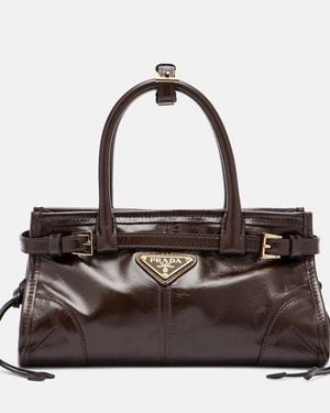 Prada Henkeltasche Bonnie Mini - Braun