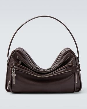 Acne Studios Camero Leather Shoulder Bag - Black