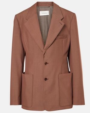 Lemaire Twill Blazer - Brown