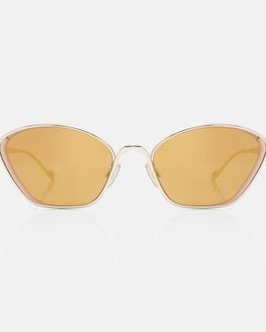 Loewe Anagram Cat-Eye Sunglasses - Natural
