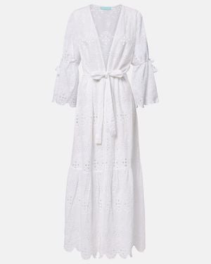 Melissa Odabash Kaftan Talitha Aus Baumwolle - Weiß