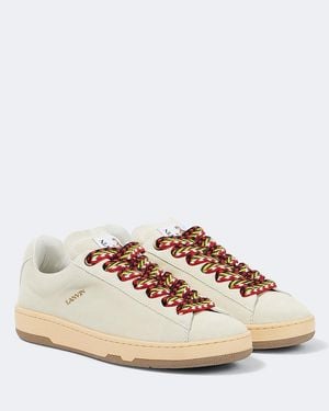 Lanvin Lite Curb Low Top Trainers - White