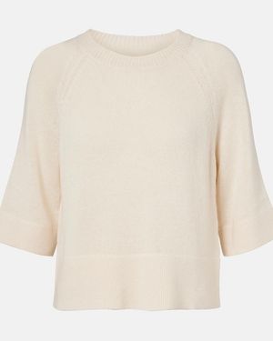 Jardin Des Orangers Wool And Cashmere Jumper - White