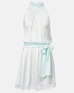 Poupette Bianca Halterneck Minidress - White