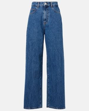 Rohe High-Rise Wide-Leg Jeans - Blue