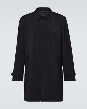 Brioni Car Coat - Blu