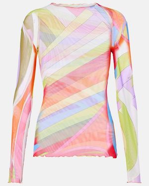 PUCCI Iride Top - Pink