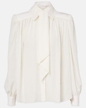 Chloé Silk Shirt - White