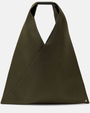 MM6 by Maison Margiela Japanese Medium Mesh Tote Bag - Green
