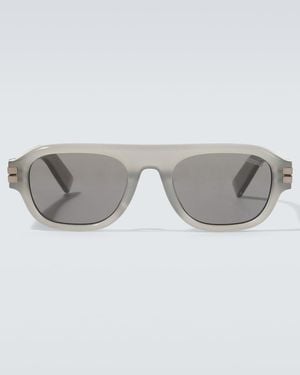 ZEGNA Flat-Top Sunglasses - Gray