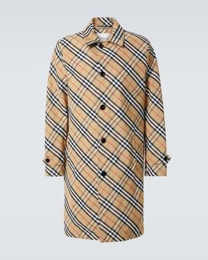 Burberry Mantel Check - Natur