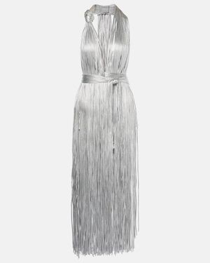 Area Robe Aus Jersey - Grau