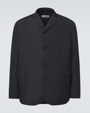 Jil Sander Wattierte Jacke - Blau