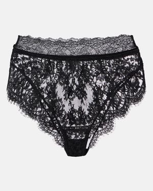Dolce & Gabbana Hoeschen Aus Spitze - Weiß