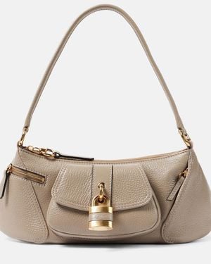 Chloé The 99 Leather Shoulder Bag - Natural