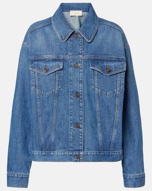 The Row Chaqueta Sebilia De Denim - Azul