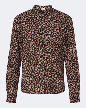 Moncler Floral Cotton Corduroy Shirt - Brown
