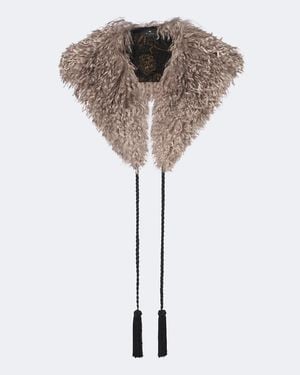 Etro Schal Mit Seide - Braun