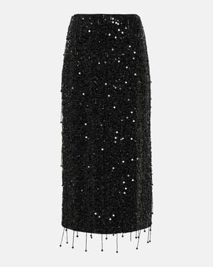 Jonathan Simkhai Gisele Midi Skirt - Black