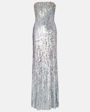 Jenny Packham Honesty Embellished Gown - White