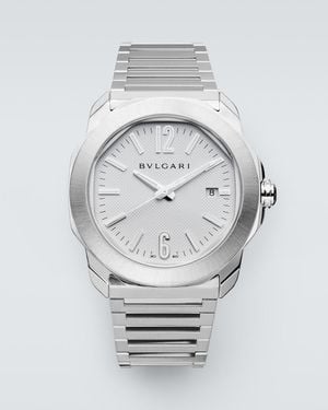 BVLGARI Octo Roma Watch - Metallic