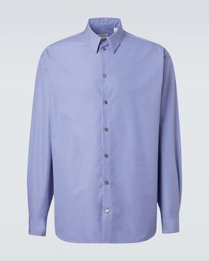 Calvin Klein Axel Cotton Shirt - Blue