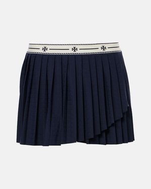 Tory Sport Tennisrock aus Jersey - Blau