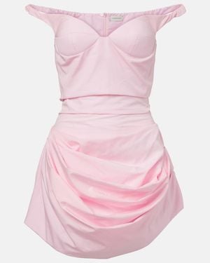 Magda Butrym Cotton Minidress - Pink